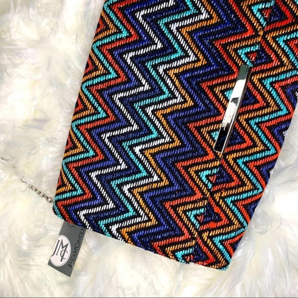 NWT Jessica McClintock multi color bag‎